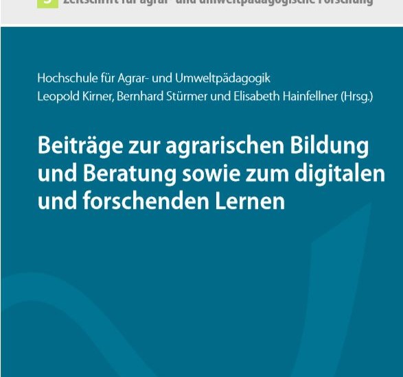 Zeitschrift für agrar- und umweltpädagogische Forschung – Band 3